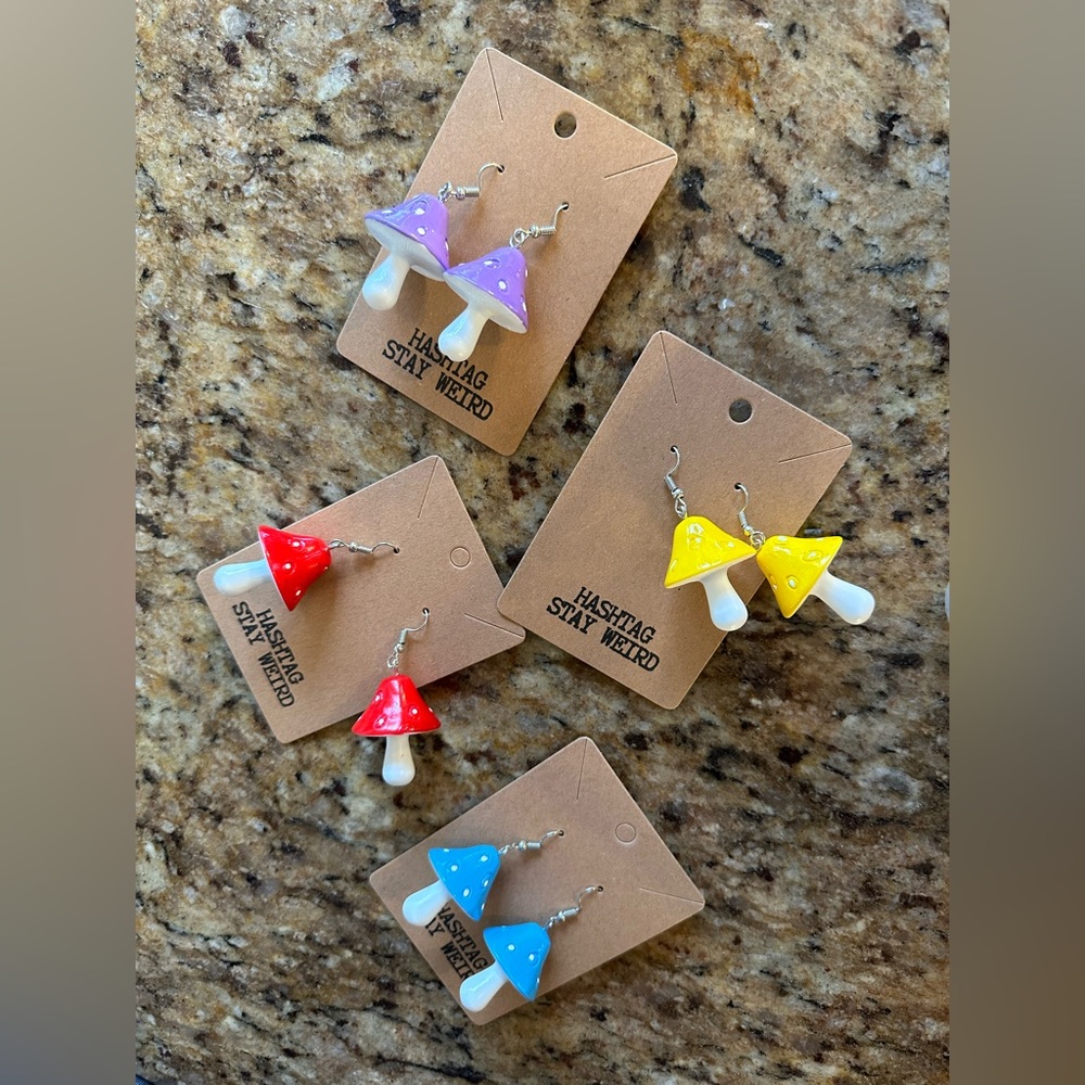 4 Pars of Mystery Earrings